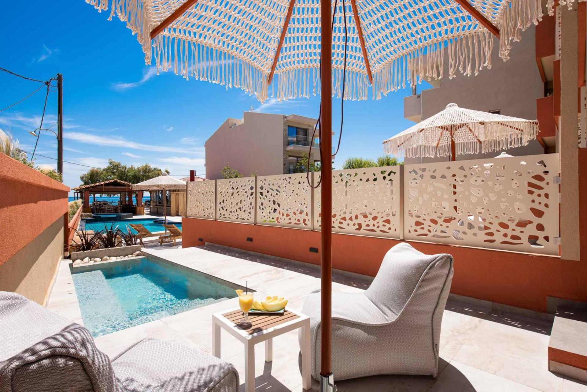 Castaway Suites - Studios Christos Limenaria  Dış mekan fotoğraf